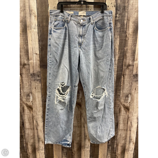 Jeans Boyfriend By Universal Thread In Blue Denim, Size: 12