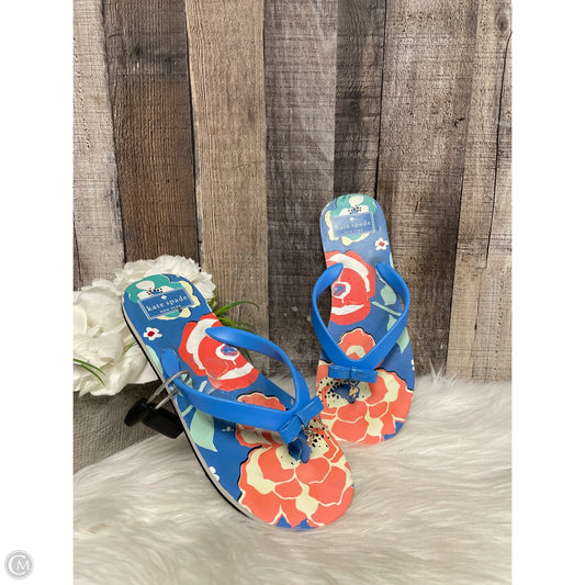 Sandals Designer By Kate Spade In Multi-colored, Size: 8