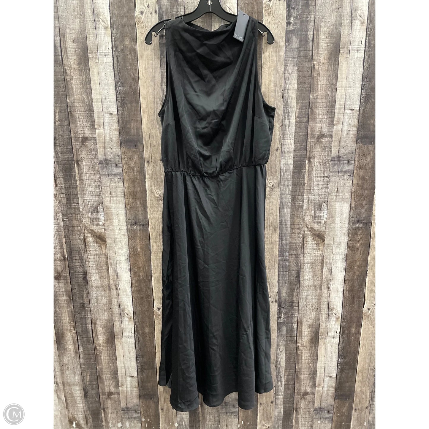 Dress Casual Maxi By Eloquii In Black, Size: Xl