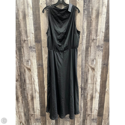 Dress Casual Maxi By Eloquii In Black, Size: Xl