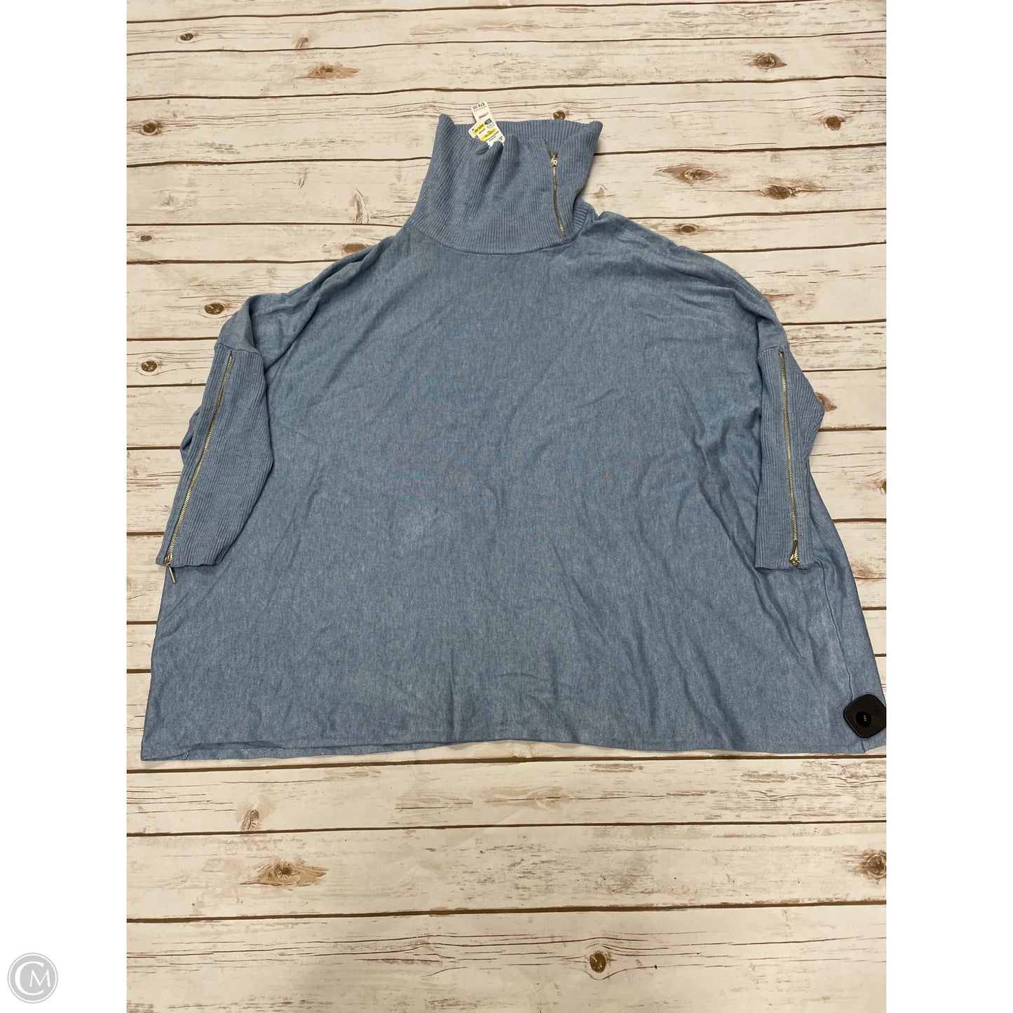 Sweater By Joseph A. In Blue, Size: L