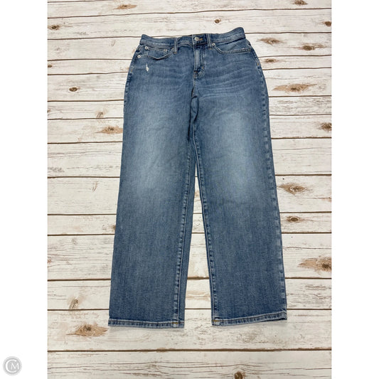 Jeans Straight By J. Crew In Blue Denim, Size: 2