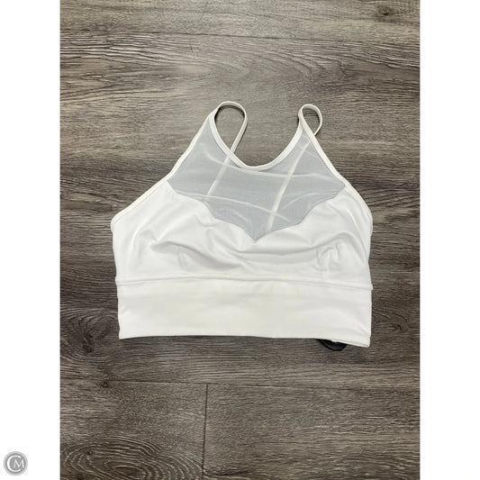 Athletic Bra By Lululemon In White, Size: 4