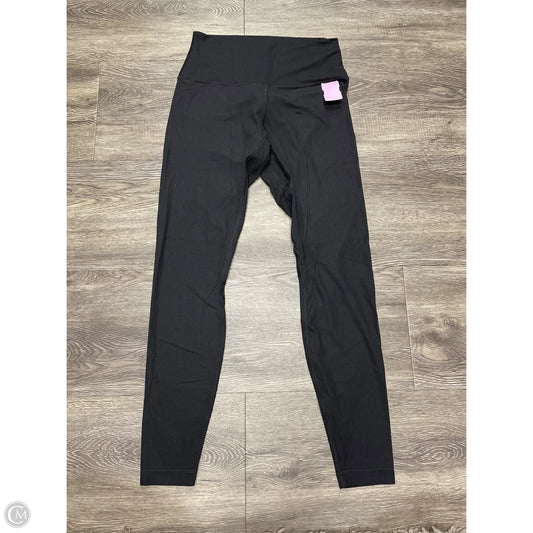 Athletic Leggings By Lululemon In Black, Size: 8