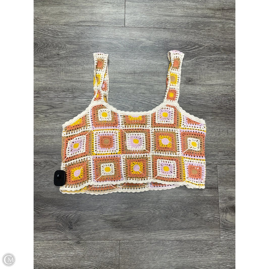 Top Sleeveless By Cmc In Multi-colored, Size: M