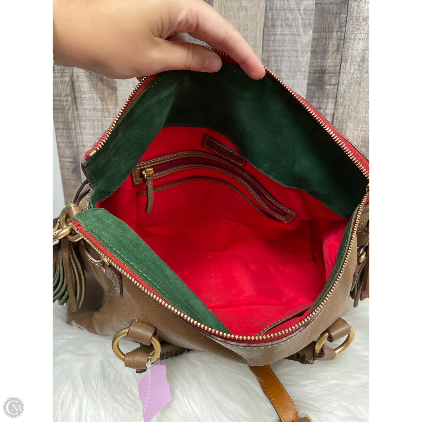 Handbag Designer By Dooney And Bourke, Size: Large
