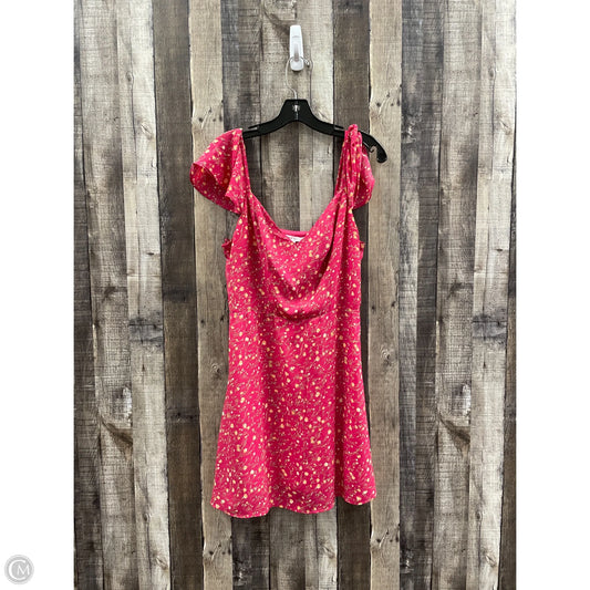 Dress Casual Short By Cme In Floral Print, Size: M
