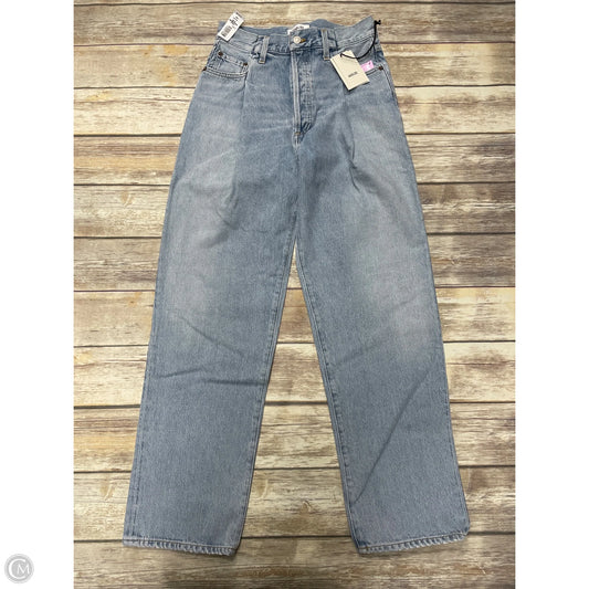 Jeans Straight By Agolde In Blue Denim, Size: 2
