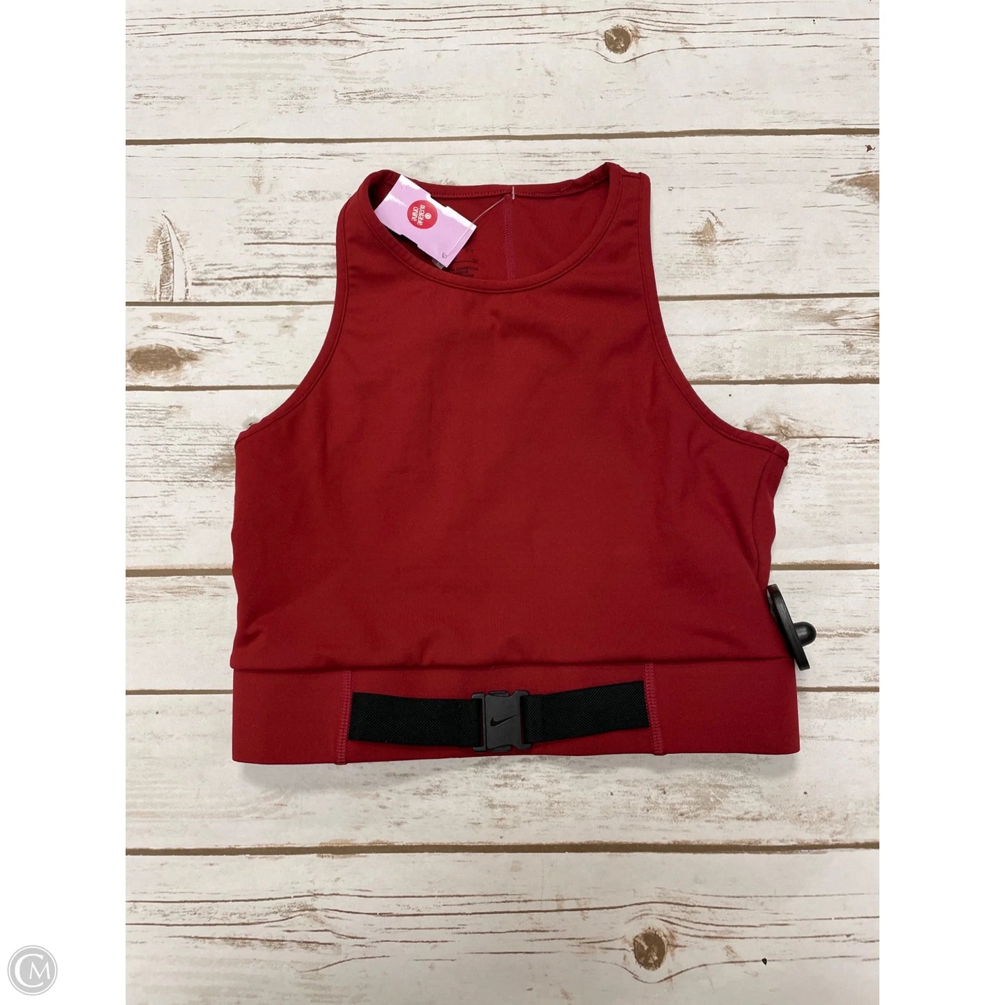 Athletic Pants 2pc By Nike In Red, Size: S