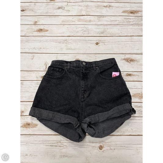 Shorts By Bdg In Black Denim, Size: 10