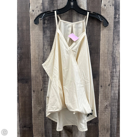 Tank Top By Cme In Cream, Size: Xl