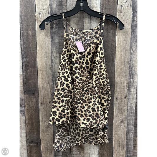 Tank Top By Cme In Animal Print, Size: Xl
