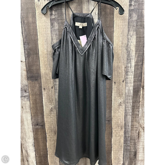 Dress Casual Short By Loft In Grey, Size: Mp