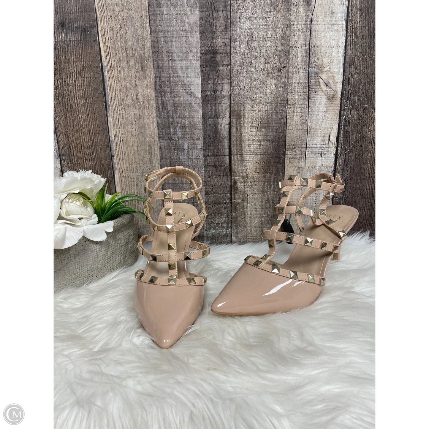 Shoes Heels Stiletto By Mix No 6 In Beige, Size: 9