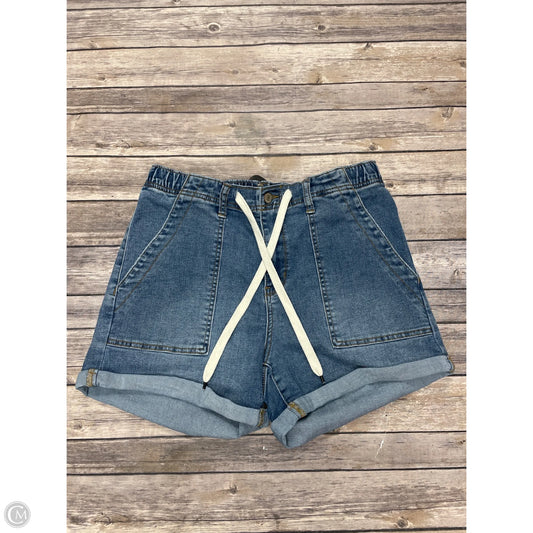 Shorts By Judy Blue In Blue Denim, Size: L