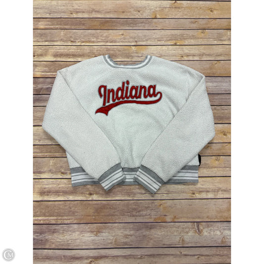 Sweatshirt Crewneck By Cme In Cream, Size: M