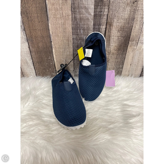 Shoes Flats By Cmf In Blue, Size: 7