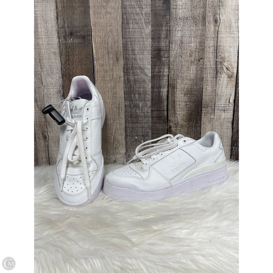 Shoes Athletic By Adidas In White, Size: 9