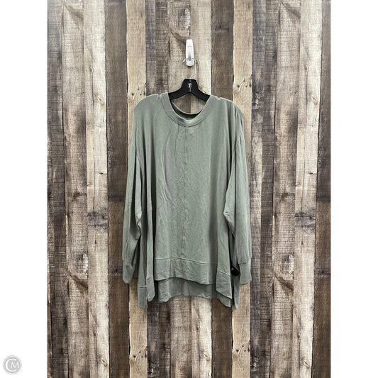Top Short Sleeve By Torrid In Green, Size: 3x
