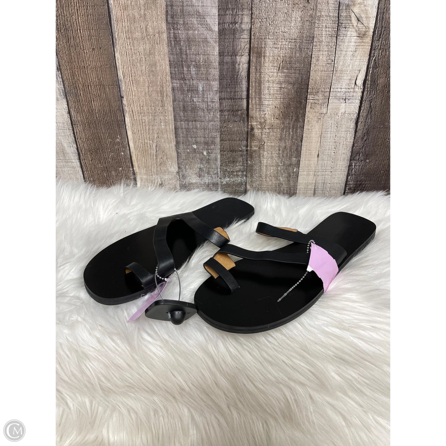Sandals Flats By Madewell In Black, Size: 10