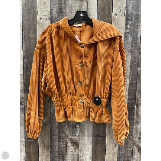 Jacket Other By Kori America In Orange, Size: S