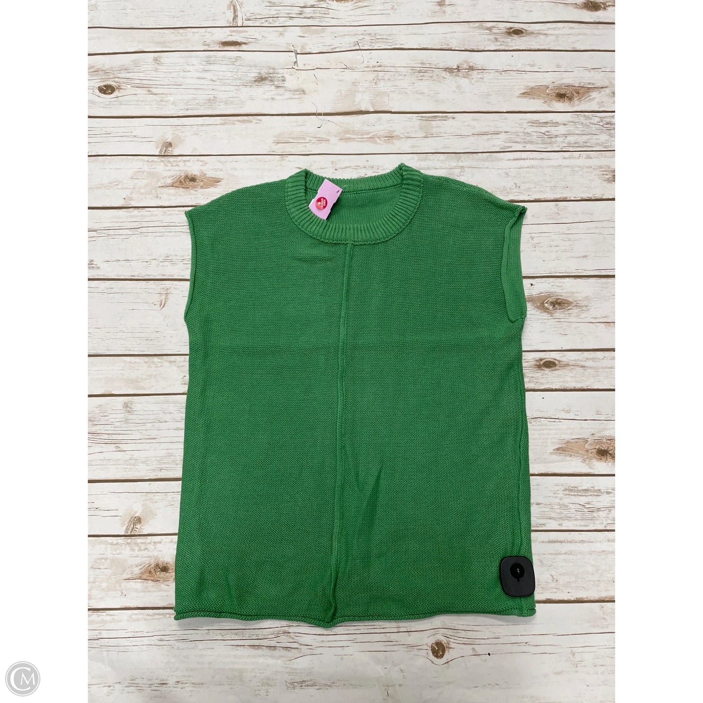 Vest Sweater By Cmf In Green, Size: S