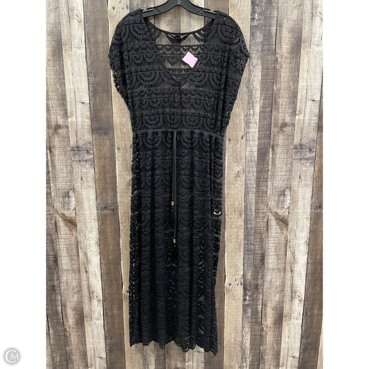 Swimwear Cover-up By Cme In Black, Size: S
