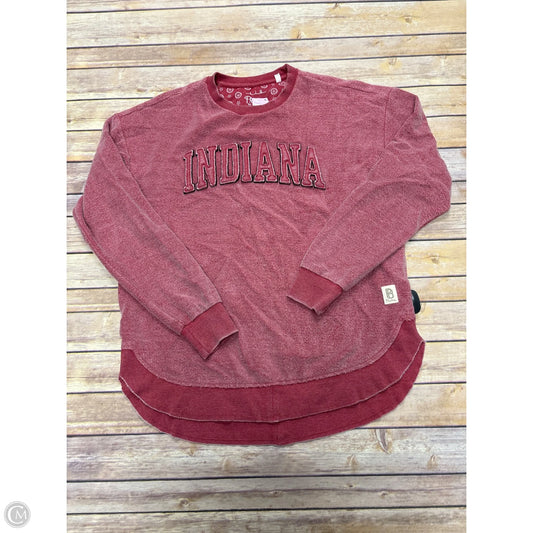 Sweatshirt Crewneck By Cme In Red, Size: L