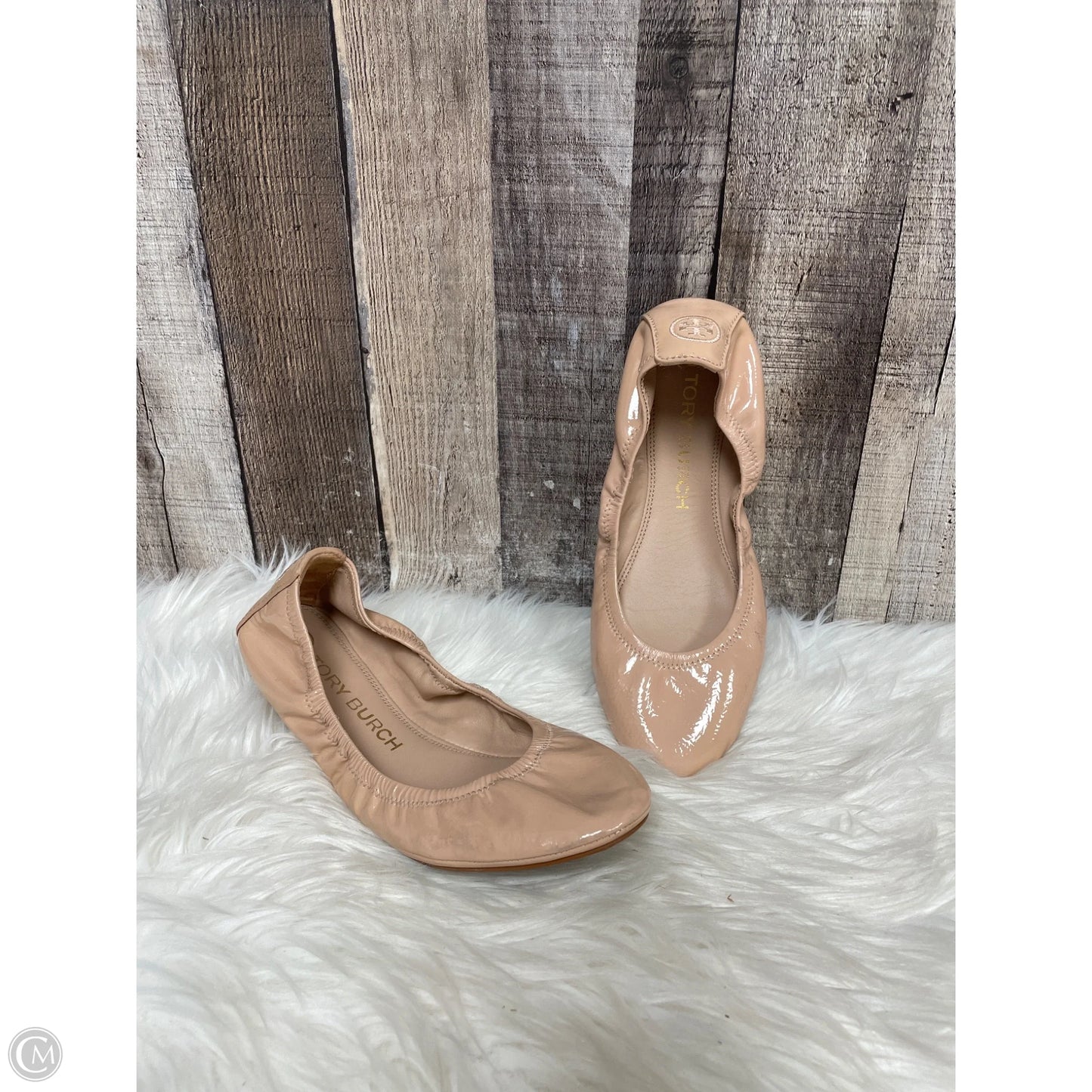 Shoes Designer By Tory Burch In Tan, Size: 8.5