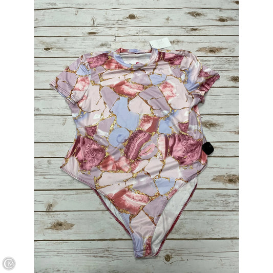 Bodysuit By Cme In Multi-colored, Size: Xl