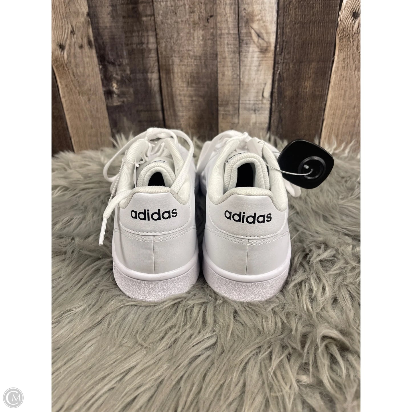 Shoes Athletic By Adidas In Black & White, Size: 8