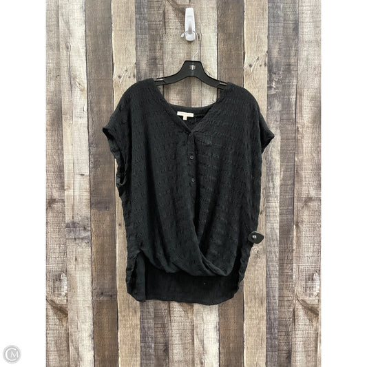 Top Sleeveless By Skies Are Blue In Black, Size: M