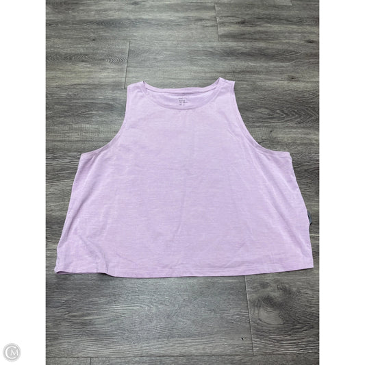 Athletic Tank Top By Gapfit In Purple, Size: Xl