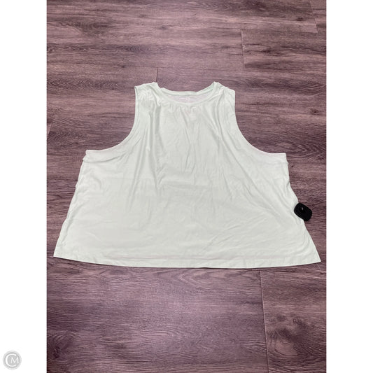 Athletic Tank Top By Old Navy In Green, Size: Xl