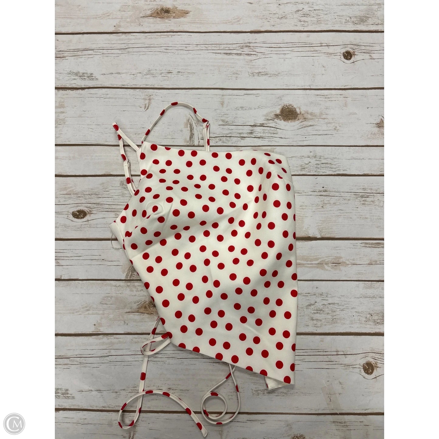 Top Sleeveless By Nasty Gal In Polkadot Pattern, Size: Xs