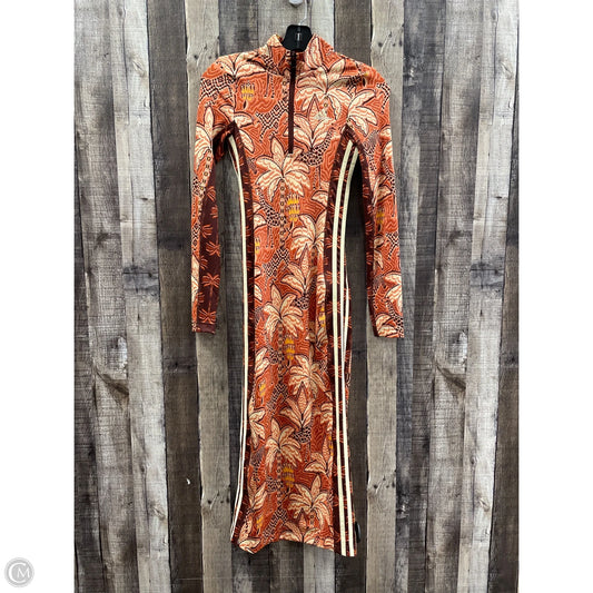 Dress Casual Maxi By Adidas In Multi-colored, Size: Xxs