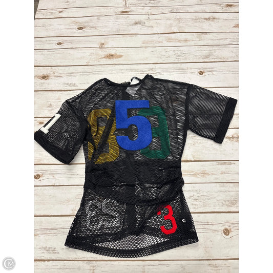 Top Short Sleeve By Akira In Black, Size: S