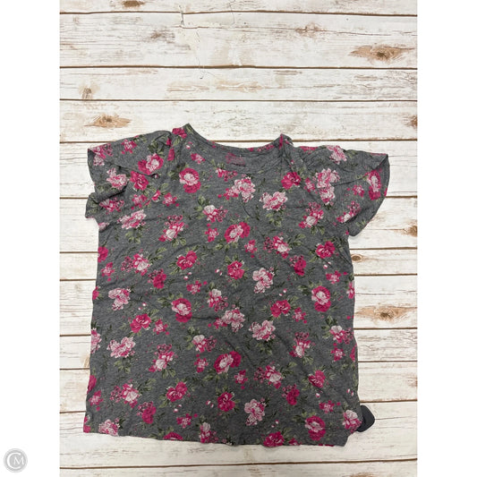 Top Short Sleeve By Torrid In Floral Print, Size: 1x
