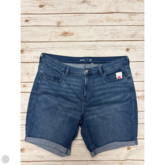 Shorts By Old Navy In Blue Denim, Size: 16