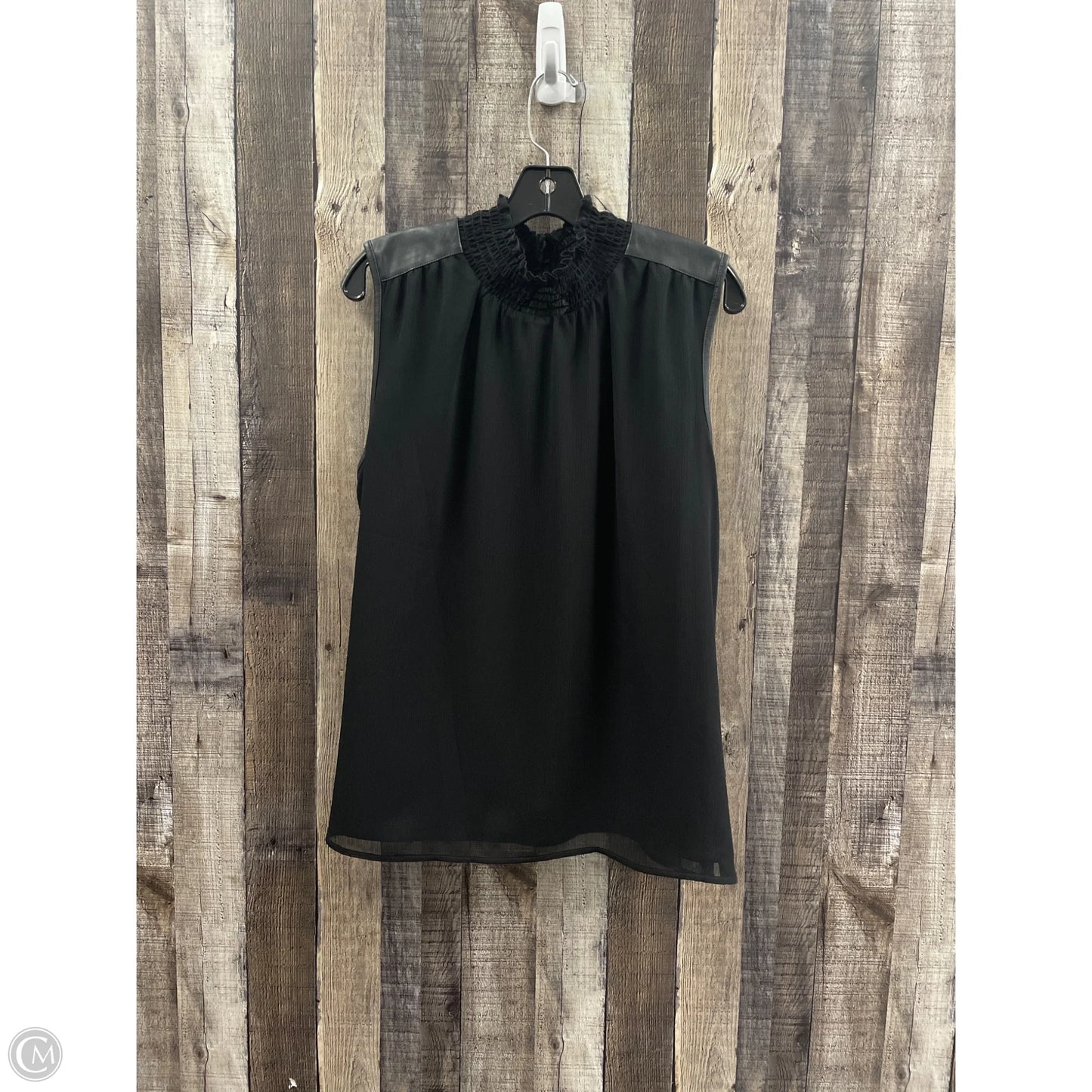 Top Sleeveless By Dkny In Black, Size: Xl
