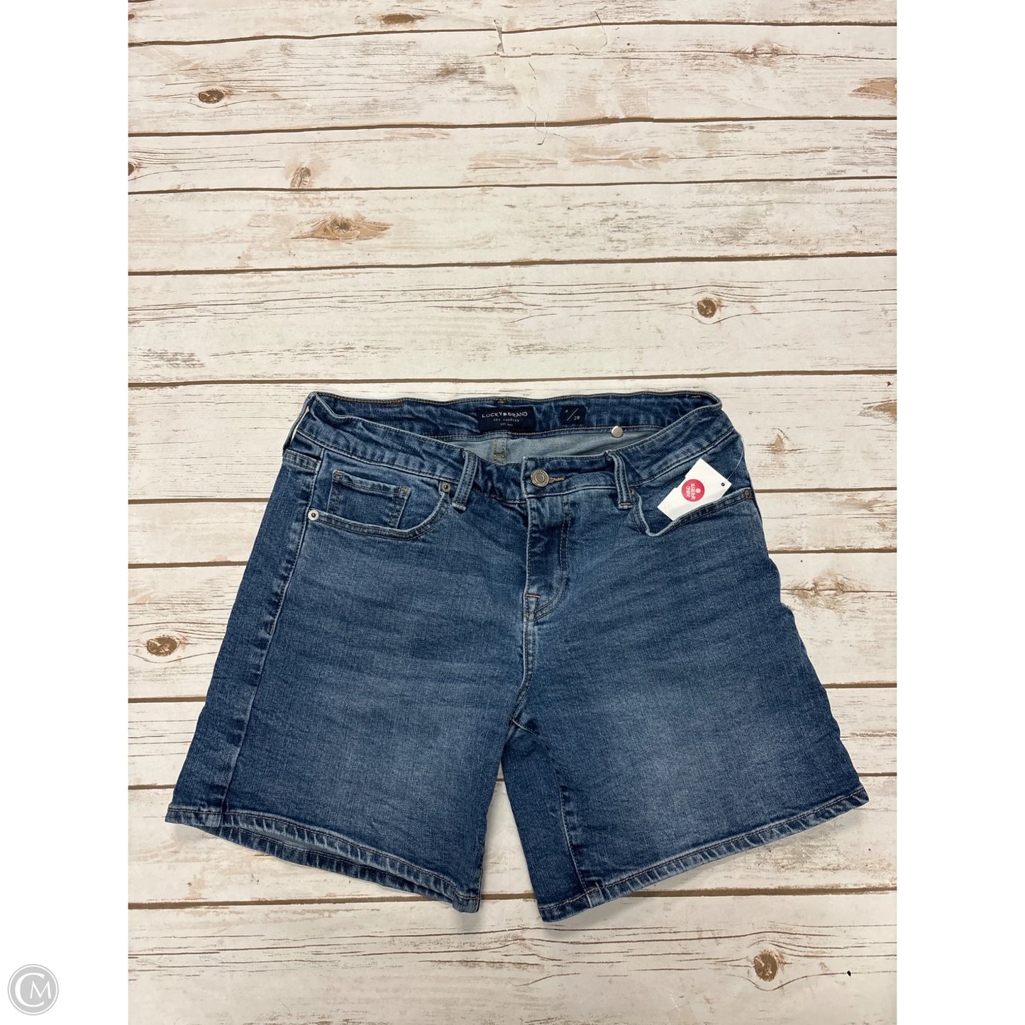 Shorts By Lucky Brand In Blue Denim, Size: 6