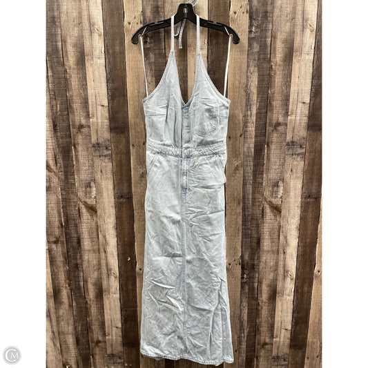 Dress Casual Maxi By Universal Thread In Blue Denim, Size: M