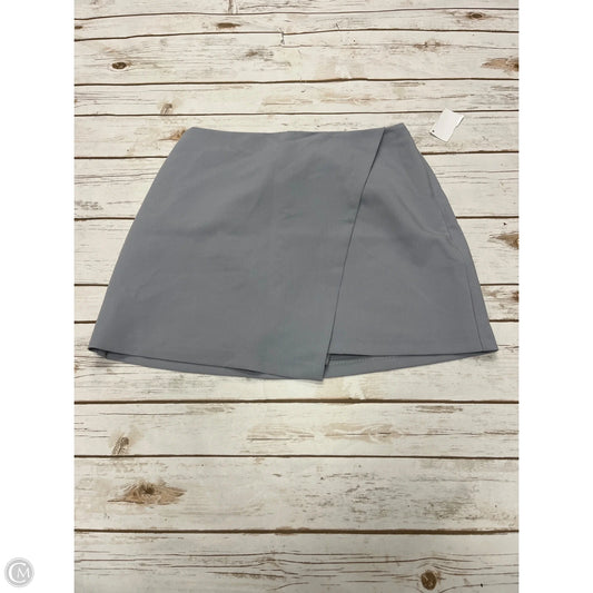 Skirt Mini & Short By Abercrombie And Fitch In Grey, Size: M