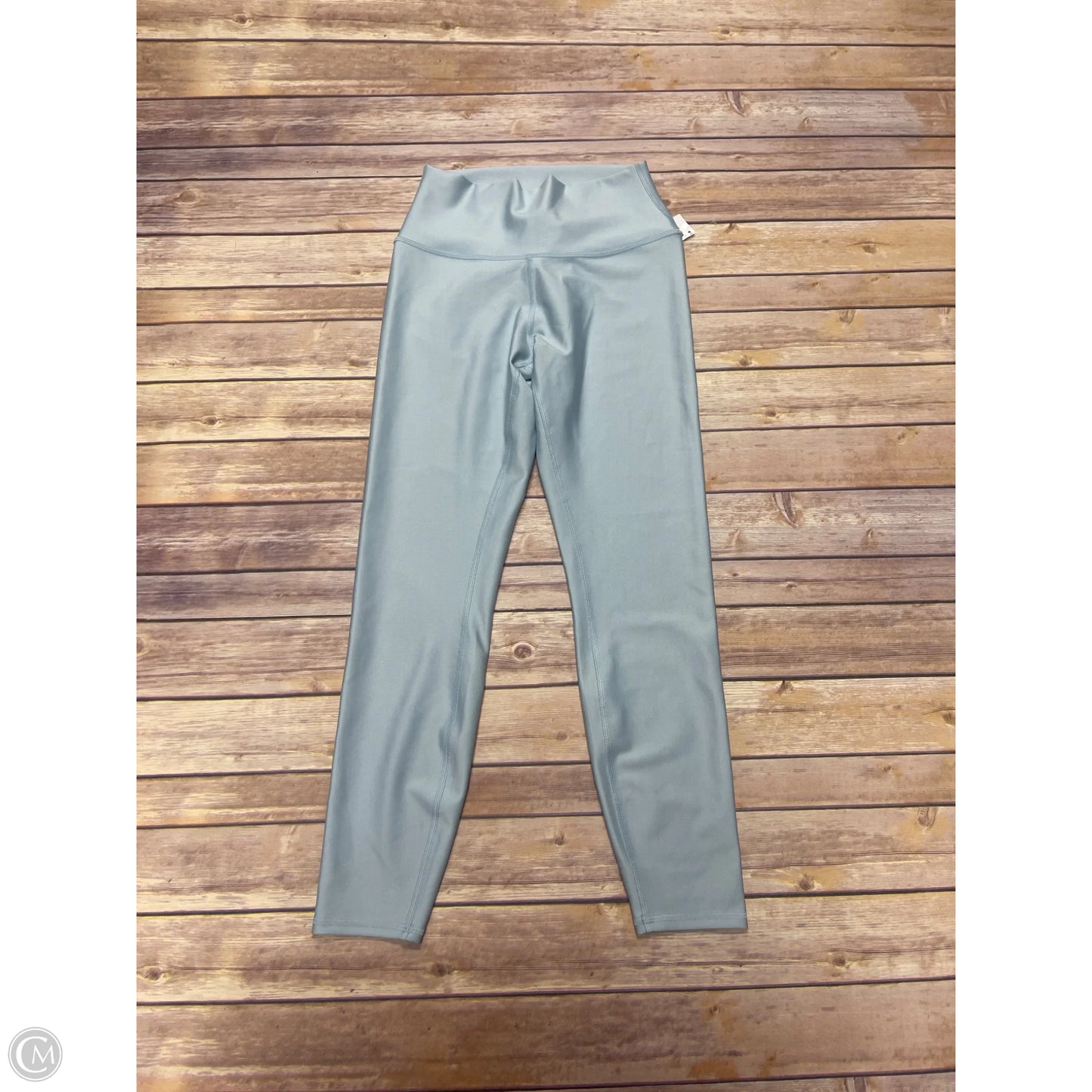 Athletic Leggings By Alo In Blue, Size: M