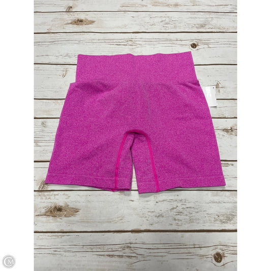 Athletic Shorts By Cmf In Pink, Size: L