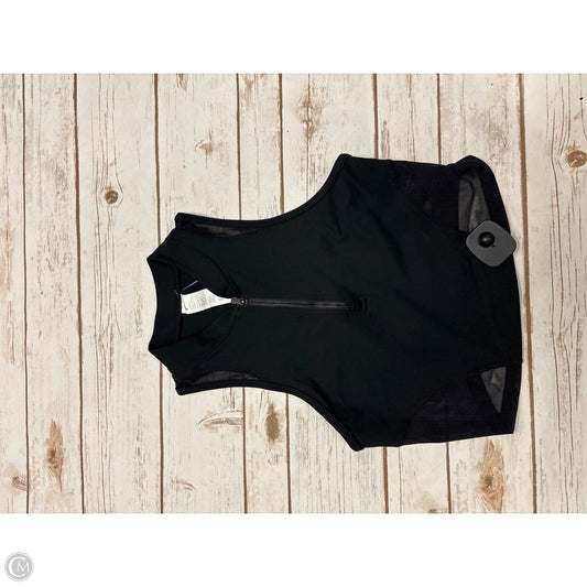 Athletic Tank Top By Fabletics In Black, Size: S