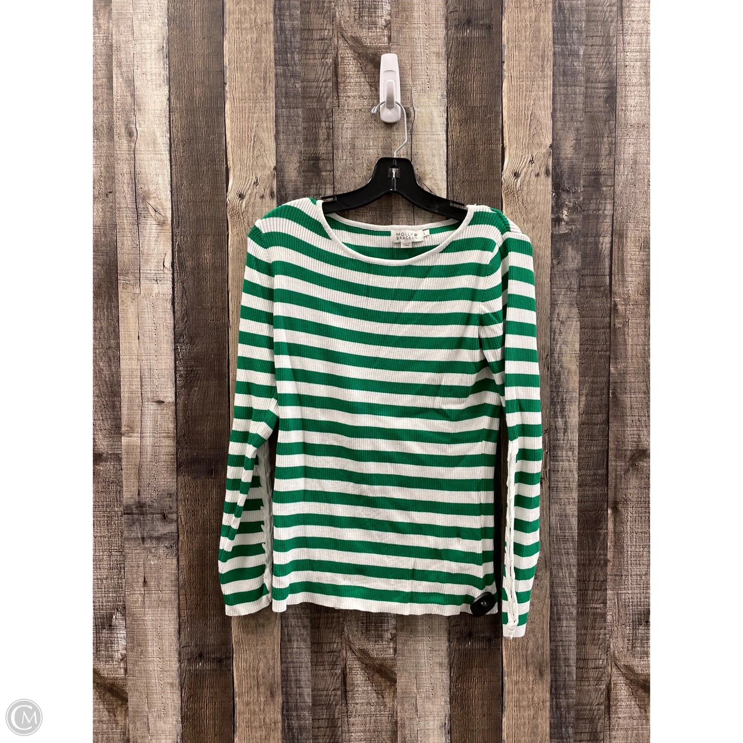 Sweater By Molly Bracken In Green, Size: L