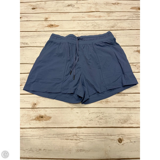 Athletic Shorts By Lululemon In Blue, Size: 8