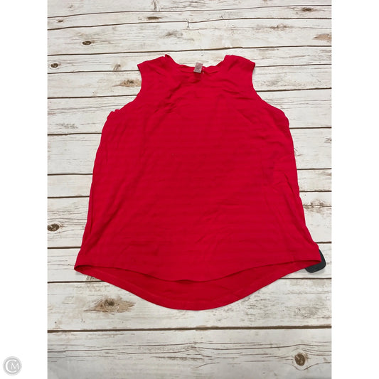 Athletic Tank Top By Dsg Outerwear In Coral, Size: M