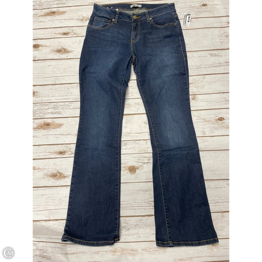 Jeans Boot Cut By Cabi In Blue Denim, Size: 8